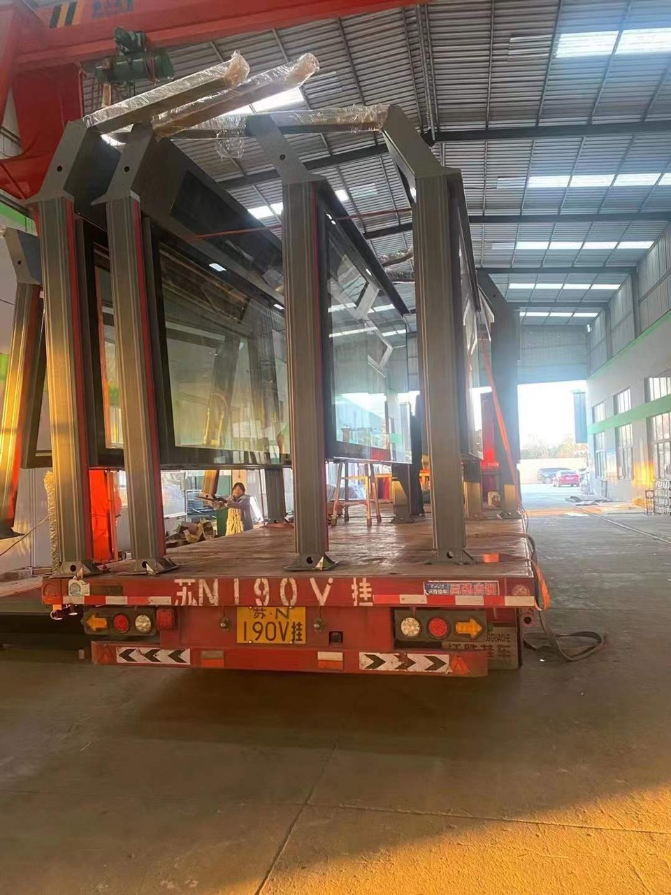 漢武第九車(chē)公交站站臺(tái)發(fā)貨圖